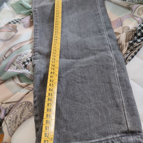 Talbots slim ankle curvy gray jeans like new, small medium