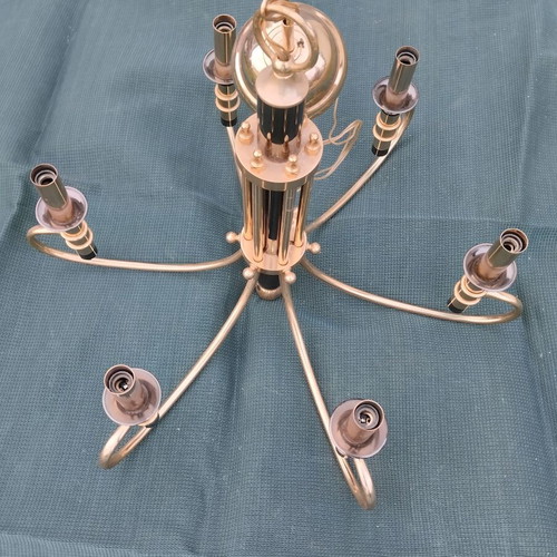 Golden chandeliers in like-new condition, set of 2