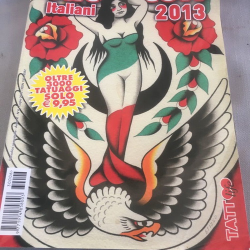Tattoo book Animation Tatuatori Italiani 2013 with artist information