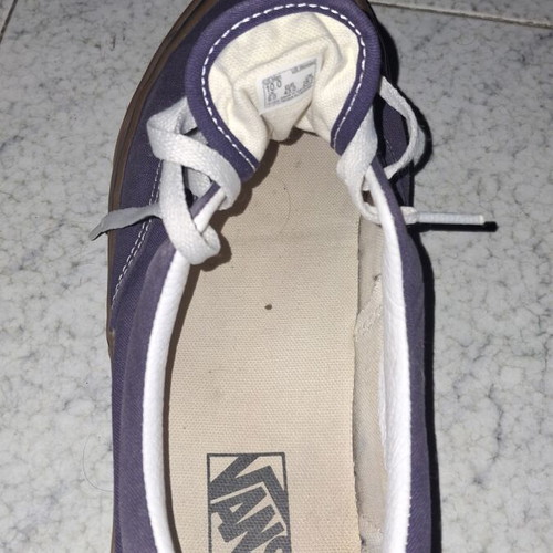 Vans sneakers μωβ με σόλα κρεπ νούμερο 43 σαν καινούργιο