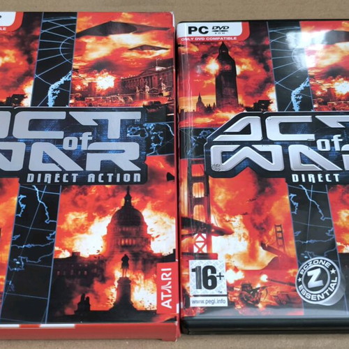 Act Of War Direct Action PC DVD-ROM like new