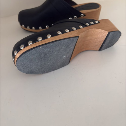 Favela clogs, size 37, black, like new