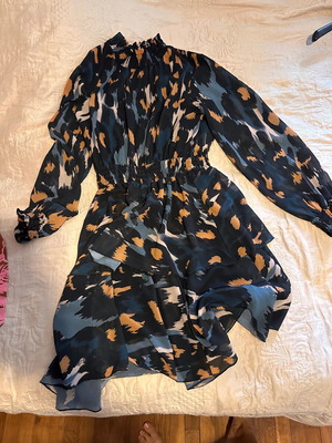 Dress with lining black like new, size S