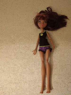Monster High Dead Tired doll used in good condition