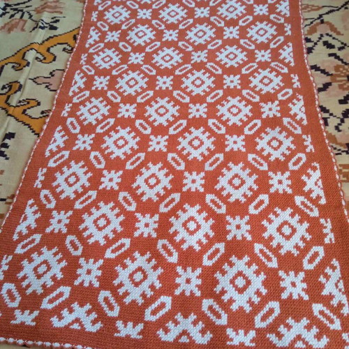 Woolen handmade blanket new, versatile use
