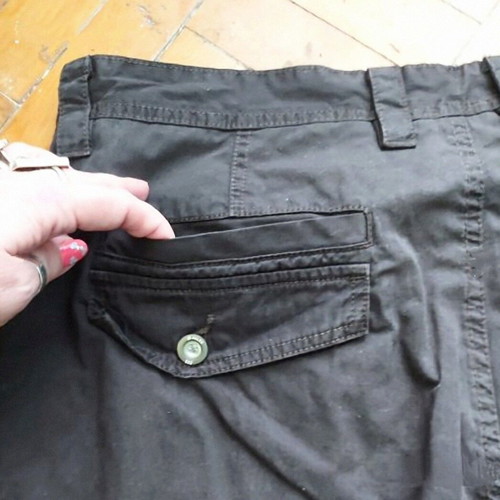 Jules Men's Denim Bermudas like new, chocolate color, XL-XXL