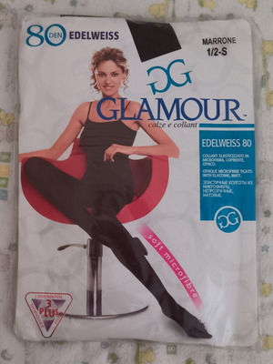 Tights new, brown