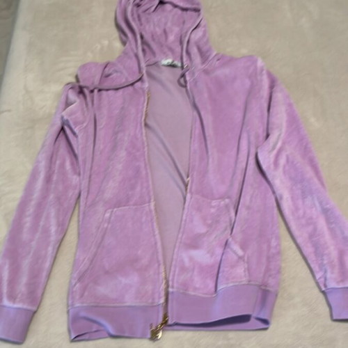 Sugar Free tracksuit jacket used, size M, pink lilac