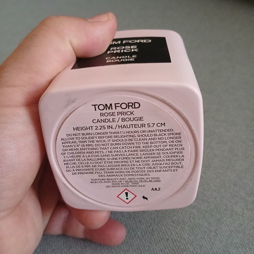 Tom Ford Rose Prick scented candle 200g like new