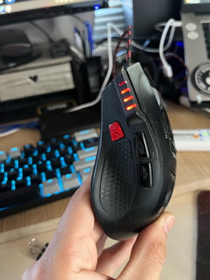 Computer mouse like new with speed adjustment and browser button