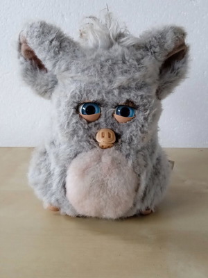 Furby Sleepy Pink Emoto Tronic 2006 Tiger Electronics μεταχειρισμένο, μη λειτουργικό