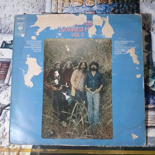 The Byrds Greatest Hits Vol 2 vinyl record used, folk