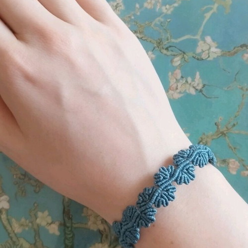 Handmade macrame bracelet new