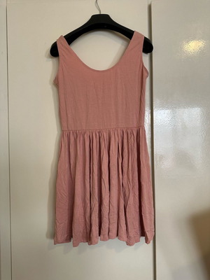 Dusty pink short dress alpha line size S/M