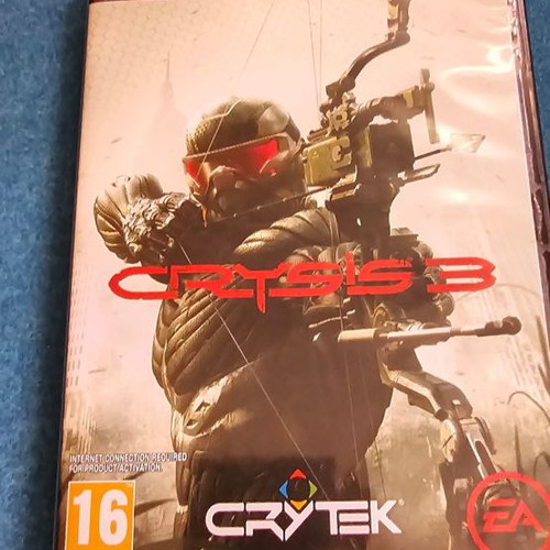 Crysis 3 PC used, hard copy