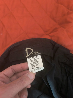 Pants used black size L made of polyester