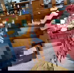 Καμηλοπάρδαλη μπιμπελό ξύλινο μεταχειρισμένο, ύψος 72 εκατοστά