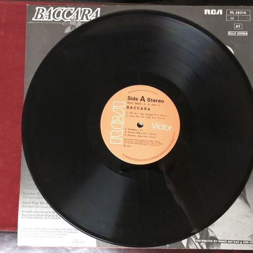 Baccara Baccara vinyl album 1977 disco classic