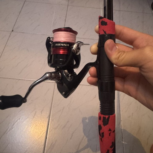 Fishing rod 2.12m and Shimano 2500 reel new