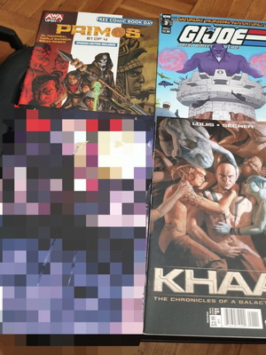G.I.Joe, Primos, Khaal comics like new