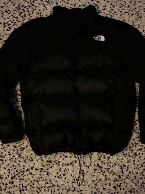 Μπουφάν The North Face Puffer 700 μεταχειρισμένο με μικρή τρύπα, μαύρο, μέγεθος L