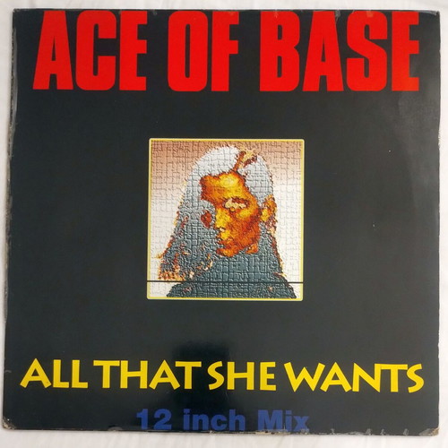 Ace Of Base All That She Wants βινύλιο μεταχειρισμένο, pop