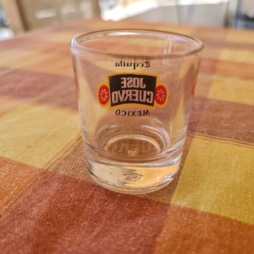 Jose Cuervo Tequila collectible shot glass used 90-2000