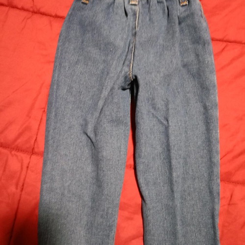 Girls' high-waisted jeans new, size 3