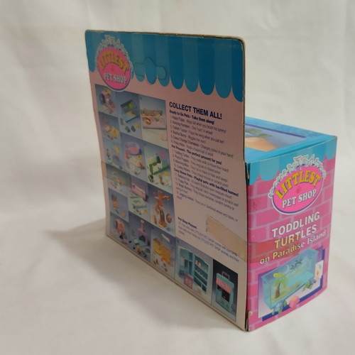 Littlest Pet Shop Toddling Turtles on Paradise Island Kenner 1992 new