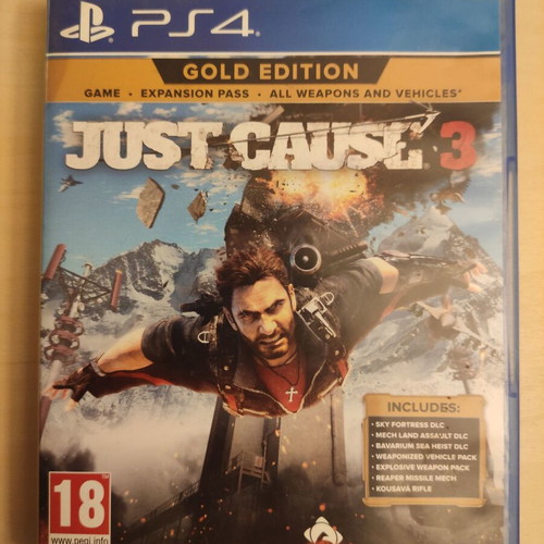 Just Cause 3 Gold Edition PS4 used game