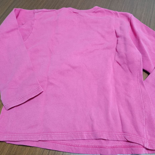 Girls' pink sweatshirt used, size 164 cm for 14 years