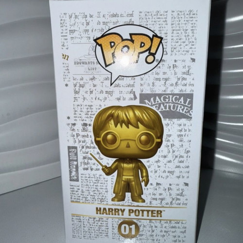 Harry Potter Golden Funko Pop Special Edition like new