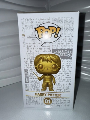 Harry Potter Golden Funko Pop Special Edition like new