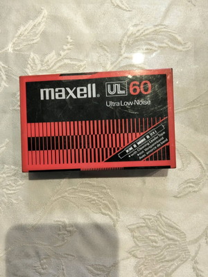 Maxell UL 60 cassette new sealed