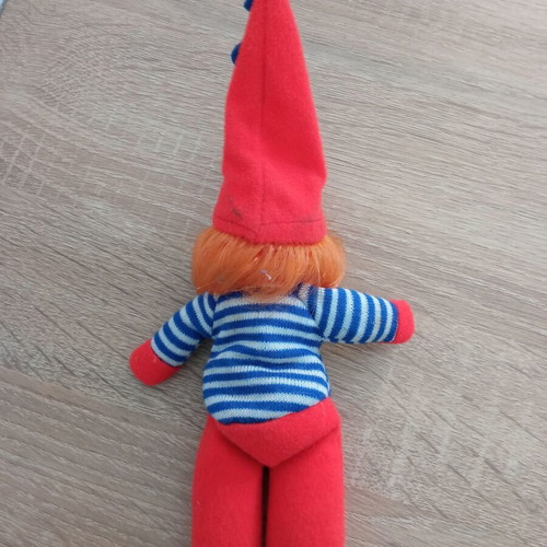 El Greco Clown Doll Ticheroulis Spirtoulis vintage used, height 21 cm