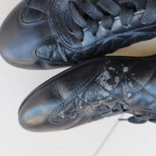 Alberto Guardiani women's shoes size 39 used, black sneakers
