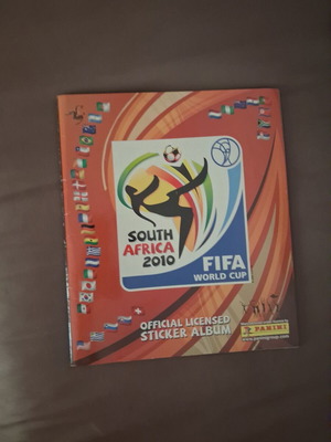 Panini Africa 2010 World Cup sticker album used, complete
