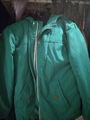 Μπουφάν φθινοπωρινό Zara πράσινο size 13/14 σε άριστη κατάσταση