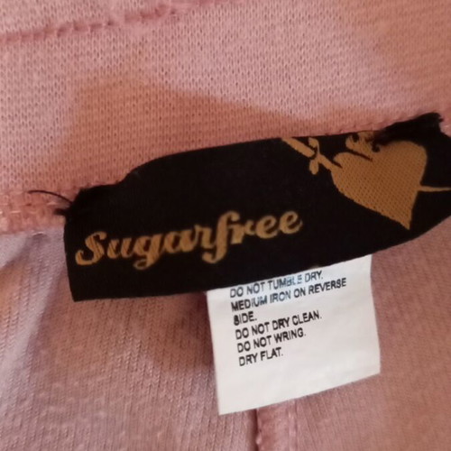 SugarFree tracksuit set, pink, sizes S-M jacket, S pants