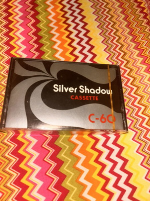 Silver Shadow C-60 cassette tape new, vintage collectible