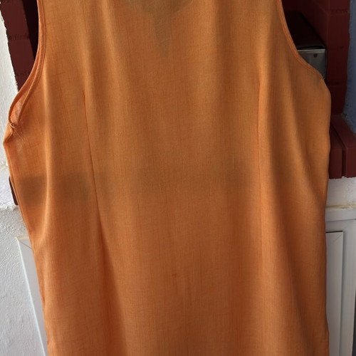 Beach dress like new, size XXL, orange