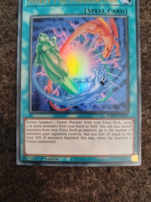 Yugioh Heavy Polymerization κάρτα σαν καινούργιο
