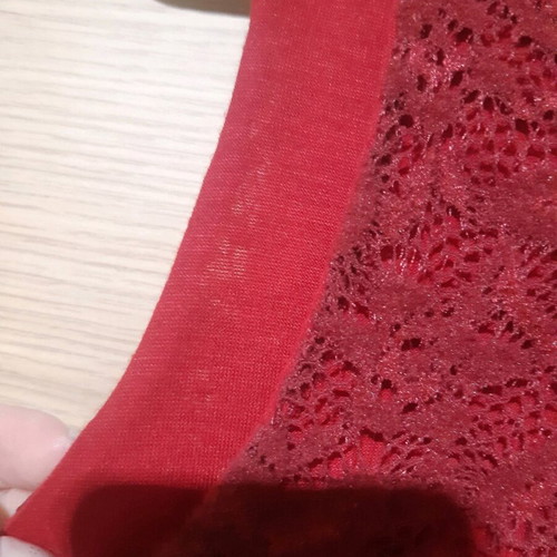 Paranoia dress deep red like new, size M