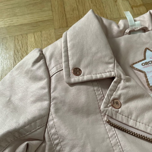 Orchestra jacket used, light pink iridescent, 92 cm