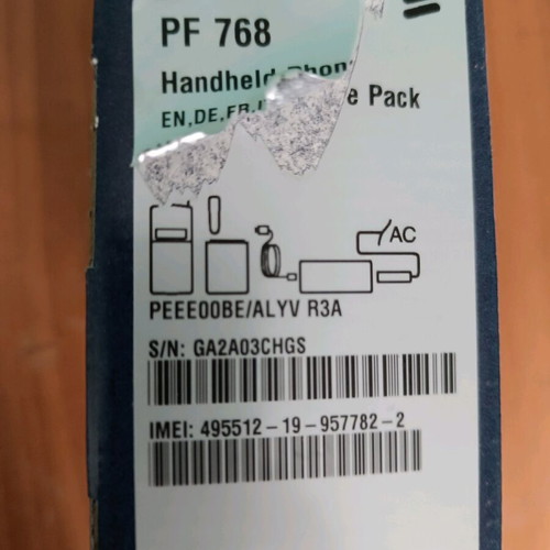 Sony Ericson PF 768 μεταχειρισμένο, συλλεκτικό κινητό
