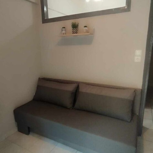 Fylliana three-seat sofa bed without cushions