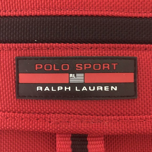 Vintage Ralph Lauren Polo Sport backpack new, red