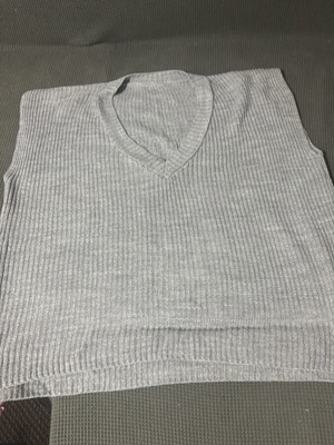 Zara knitted vest gray like new