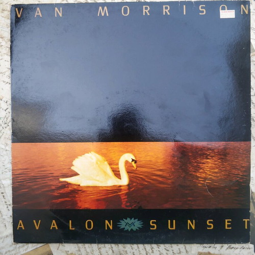 Van Morrison Avalon Sunset LP moderate cover, record in very good condition