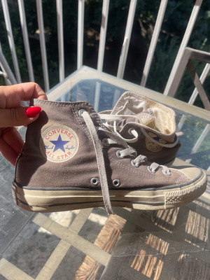 Converse All Star γκρι αθλητικά παπούτσια, νούμερο 39, unisex